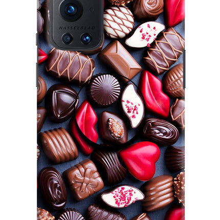 Chocolates Oneplus 9 Pro Pop Case by Casekaro