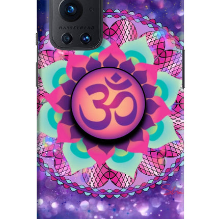 Om Purple Oneplus 9 Pro Pop Case by Casekaro