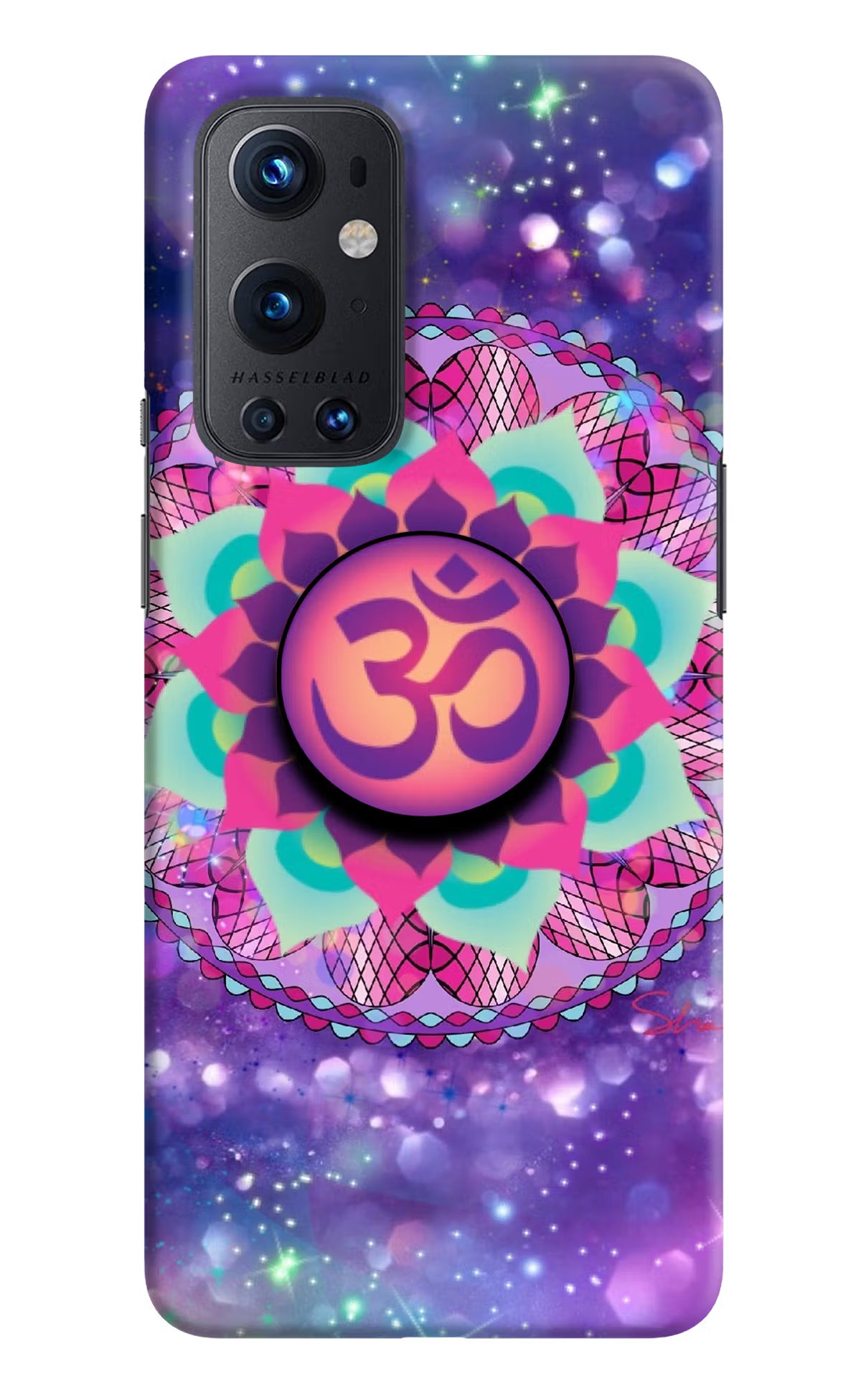 Om Purple Oneplus 9 Pro Pop Case by Casekaro