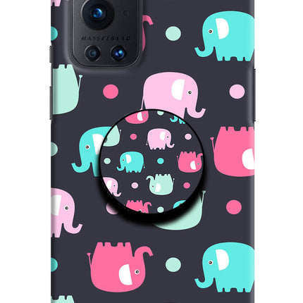 Baby Elephants Oneplus 9 Pro Pop Case by Casekaro