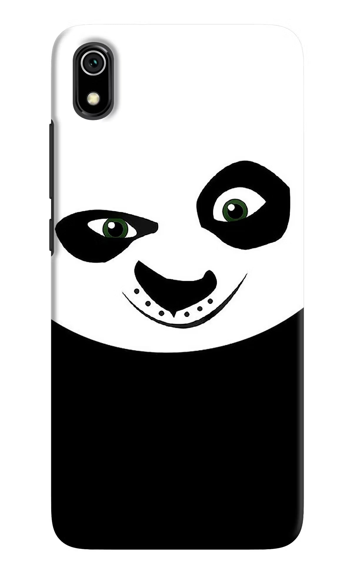 Panda Redmi 7A Hard Case Back Cover by Casekaro