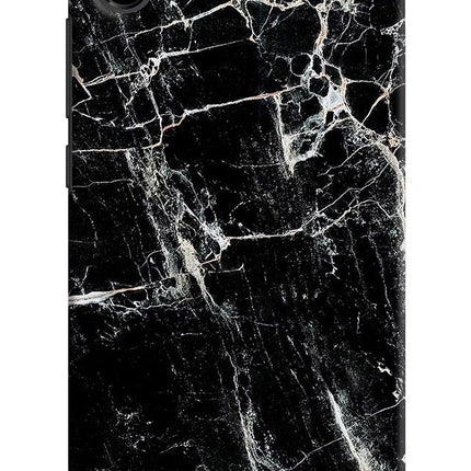 Black Marble Texture Redmi 7A Hard Case Back Cover by Casekaro