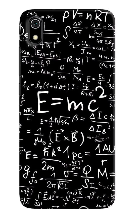 Physics Formula Redmi 7A Hard Case Back Cover by Casekaro