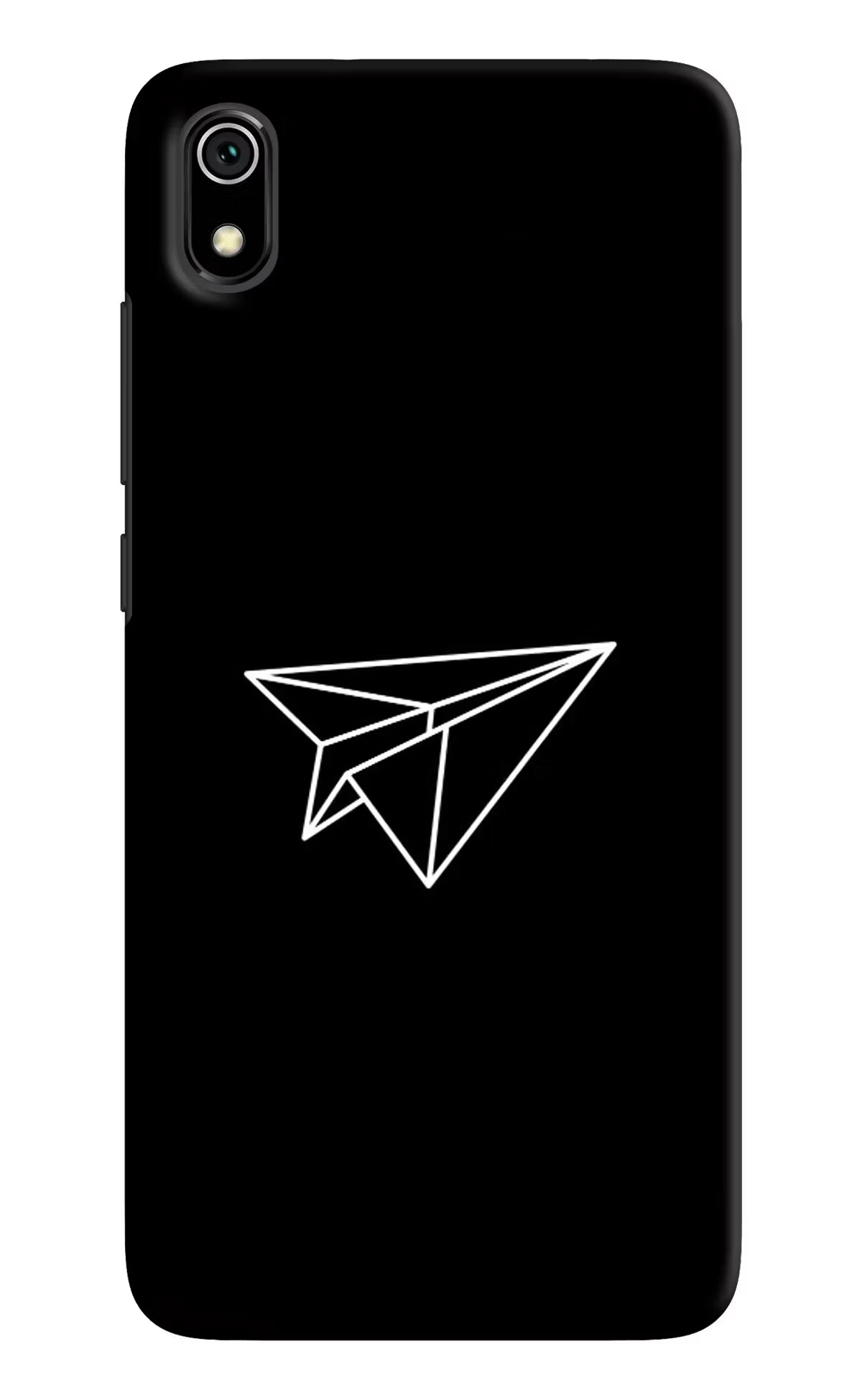 Paper Plane White Redmi 7A Hard Case Back Cover by Casekaro
