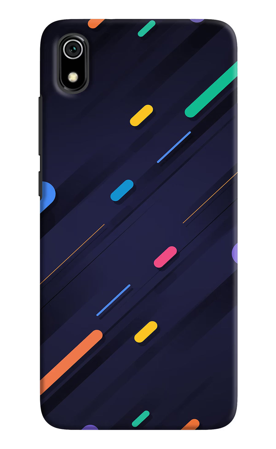 Abstract Design Redmi 7A Back Cover, Hard case