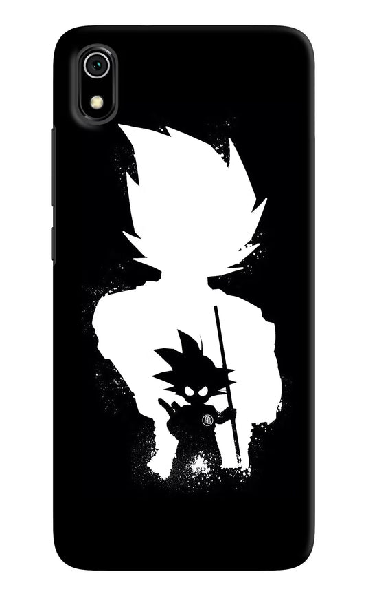 Goku Shadow Redmi 7A Hard Case Back Cover by Casekaro