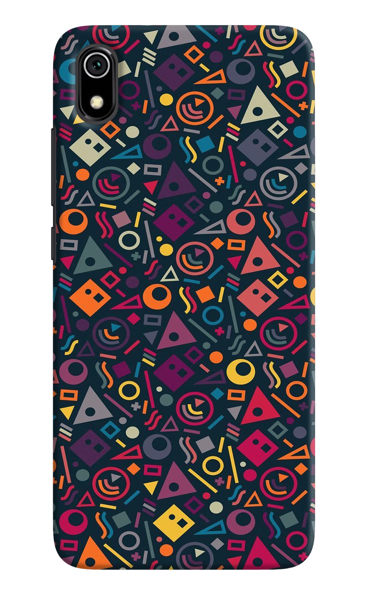 Geometric Abstract Redmi 7A Hard Case Back Cover by Casekaro