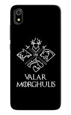 Valar Morghulis | Game Of Thrones Redmi 7A Hard Case Back Cover by Casekaro