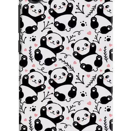 Cute Panda Redmi 7A Hard Case Back Cover by Casekaro