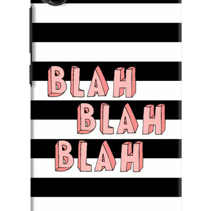 Blah Blah Blah Redmi 7A Hard Case Back Cover by Casekaro