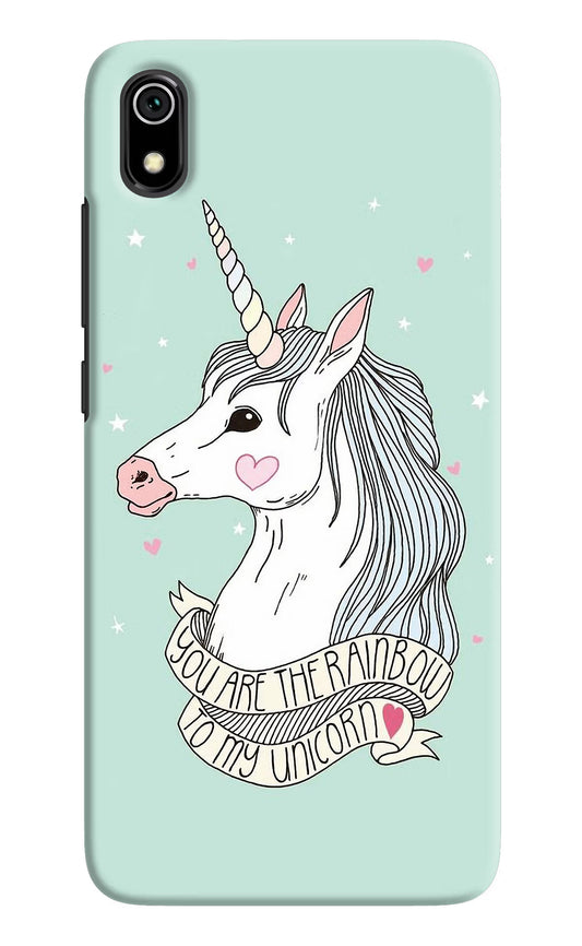 Unicorn Wallpaper Redmi 7A Hard Case Back Cover by Casekaro