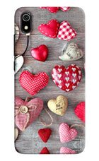 Love Wallpaper Redmi 7A Hard Case Back Cover by Casekaro