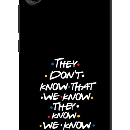 FRIENDS Dialogue Redmi 7A Hard Case Back Cover by Casekaro