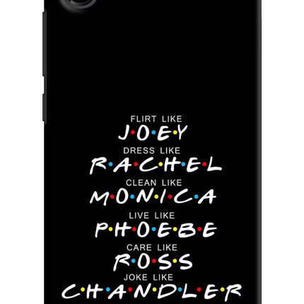 FRIENDS Character Redmi 7A Hard Case Back Cover by Casekaro