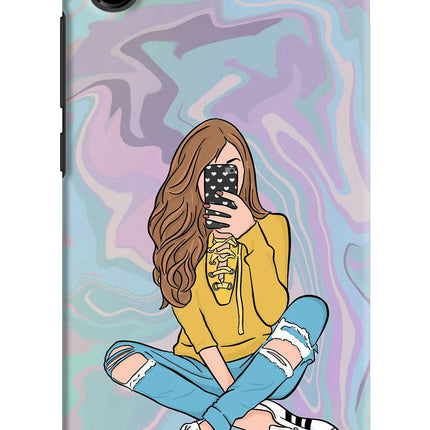 Selfie Girl Redmi 7A Hard Case Back Cover by Casekaro