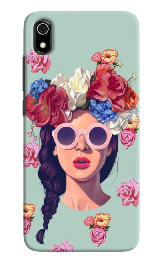 Pretty Girl Redmi 7A Hard Case Back Cover by Casekaro