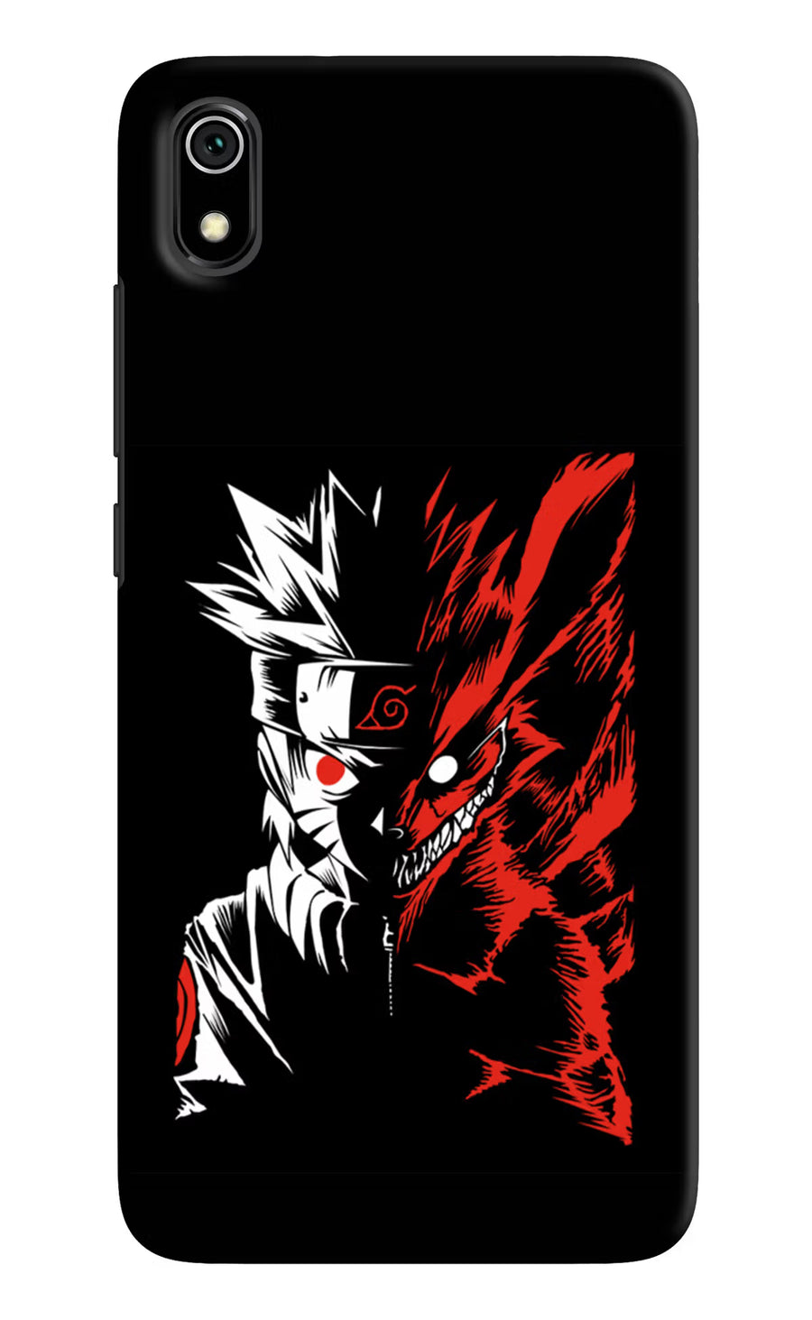 Naruto Two Face Redmi 7A Back Cover, Hard case