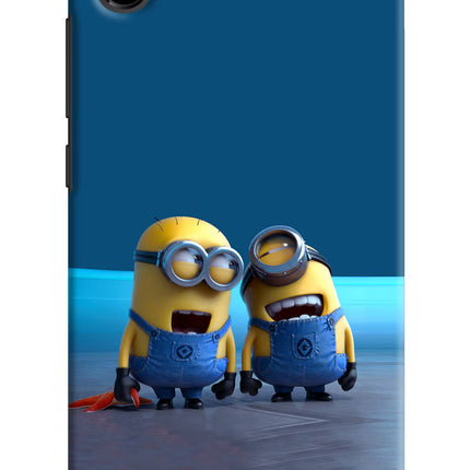 Minion Laughing Redmi 7A Hard Case Back Cover by Casekaro