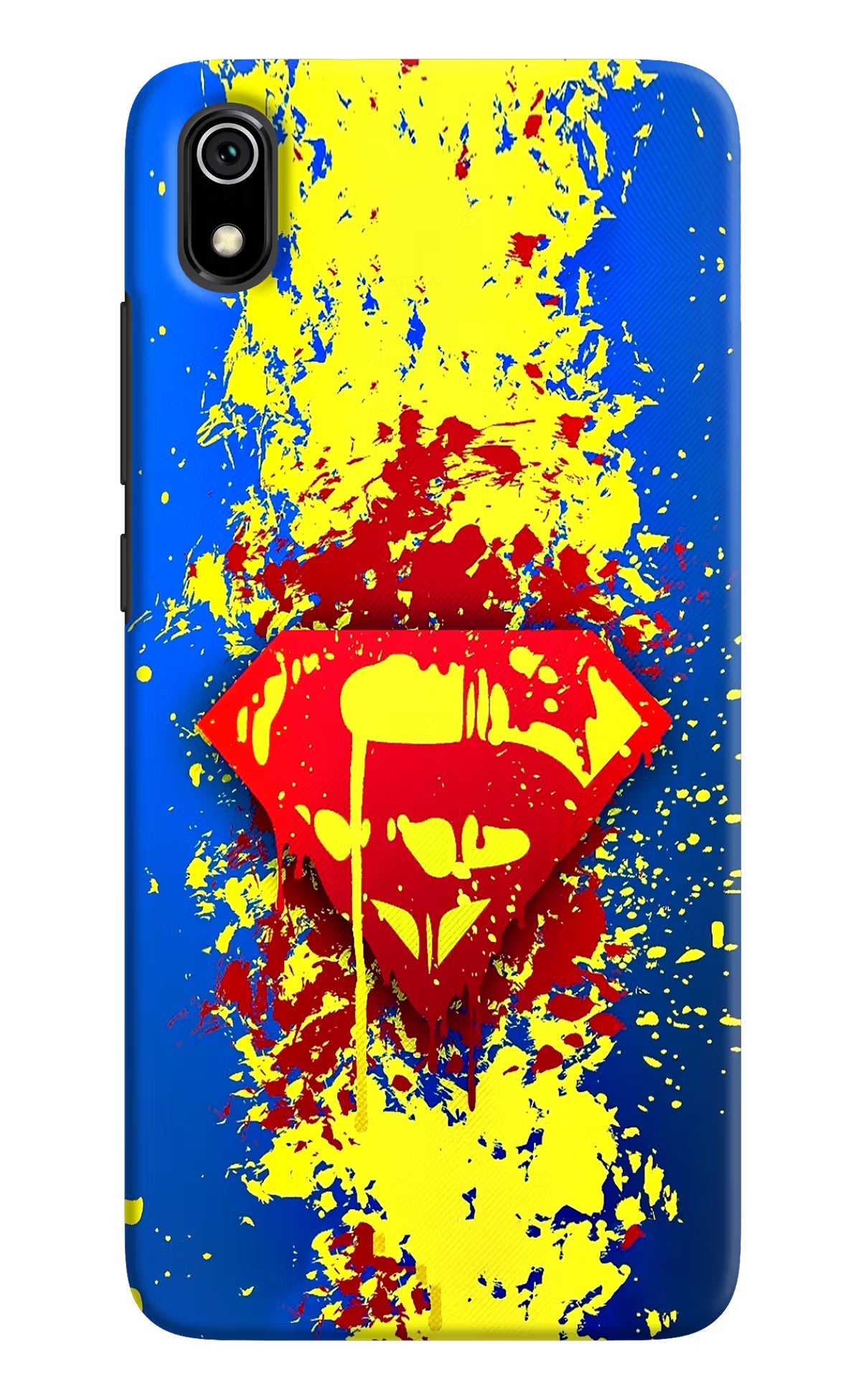 Superman logo Redmi 7A Hard Case Back Cover by Casekaro