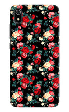 Rose Pattern Redmi 7A Hard Case Back Cover by Casekaro