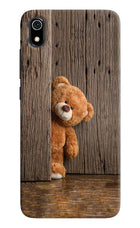 Teddy Wooden Redmi 7A Hard Case Back Cover by Casekaro