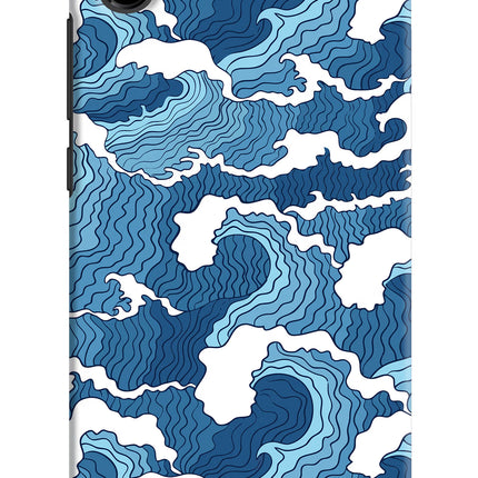 Blue Waves Redmi 7A Hard Case Back Cover by Casekaro