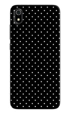 White Dots Redmi 7A Hard Case Back Cover by Casekaro