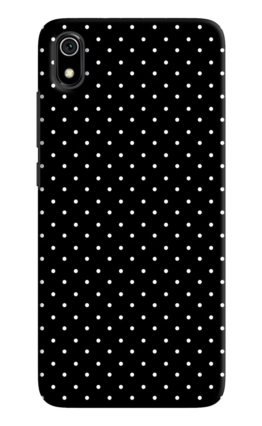 White Dots Redmi 7A Back Cover, Hard case