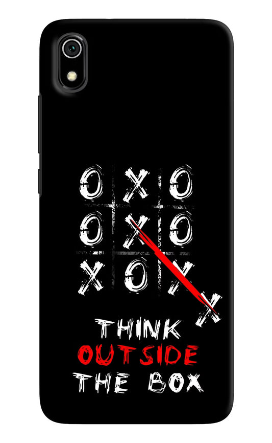 Think out of the BOX Redmi 7A Hard Case Back Cover by Casekaro