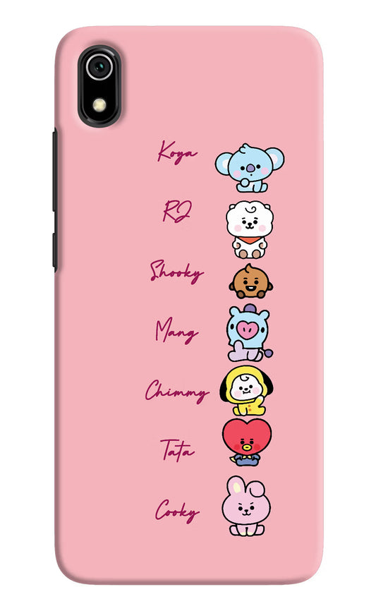 BTS names Redmi 7A Hard Case Back Cover by Casekaro