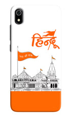 Jai Shree Ram Hindu Redmi 7A Hard Case Back Cover by Casekaro