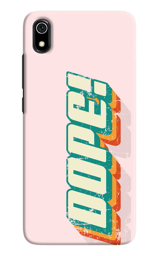 Dope Redmi 7A Hard Case Back Cover by Casekaro
