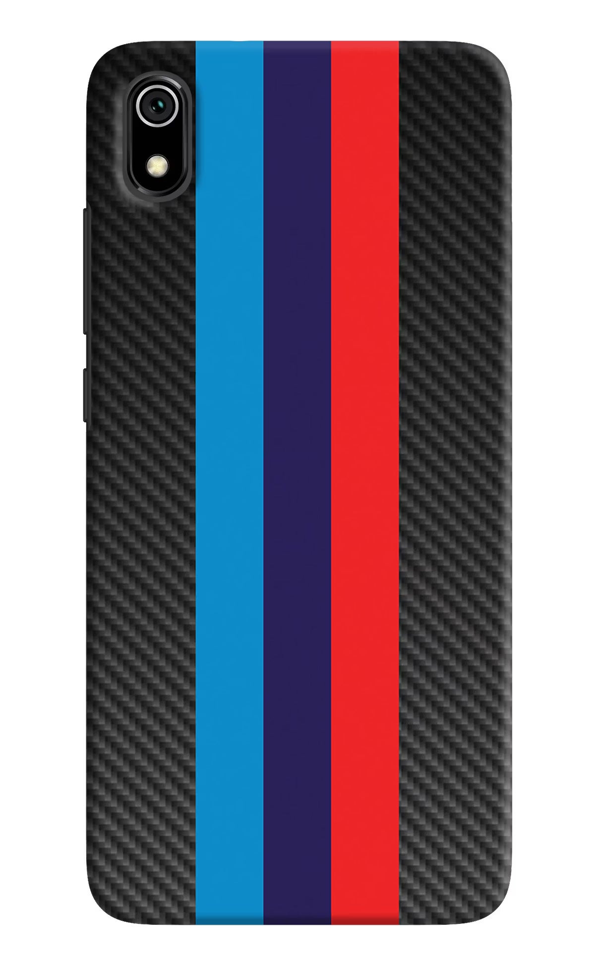 BMW Stripes Pattern Redmi 7A Hard Case Back Cover by Casekaro