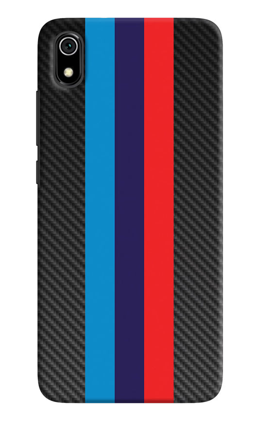 BMW Stripes Pattern Redmi 7A Hard Case Back Cover by Casekaro
