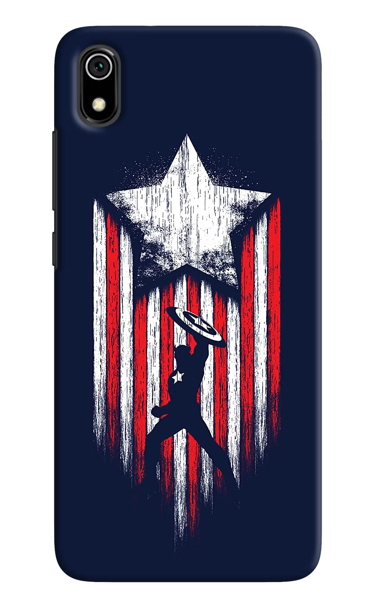 Captain America Marvel Art Redmi 7A Hard Case Back Cover by Casekaro