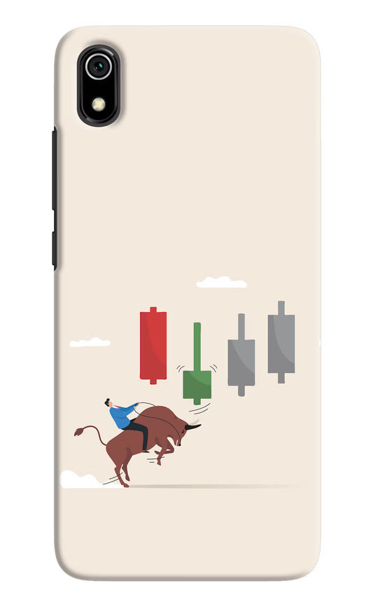 Bull Trading Momentum Redmi 7A Hard Case Back Cover by Casekaro