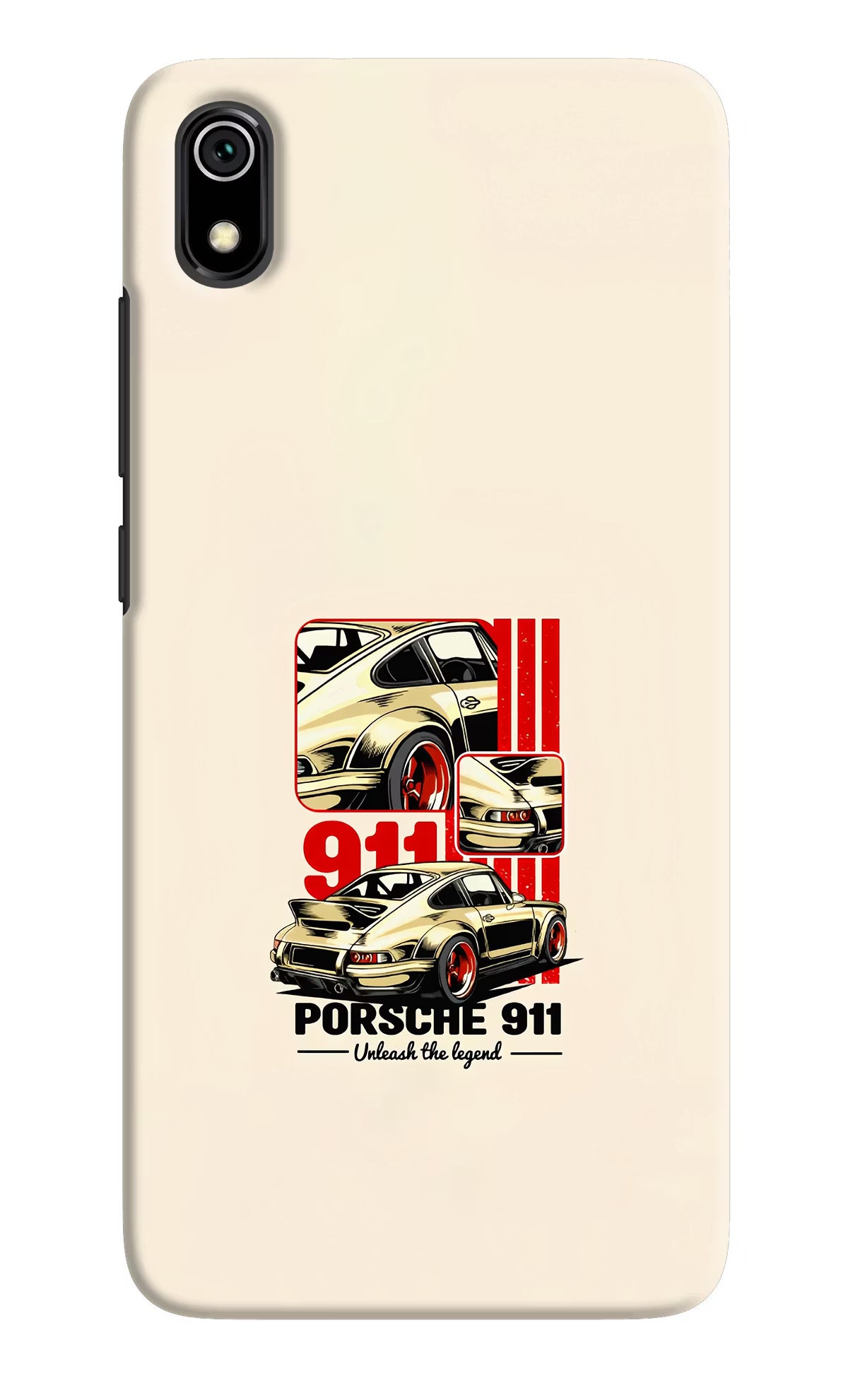 Classic Porsche 911 Redmi 7A Hard Case Back Cover by Casekaro