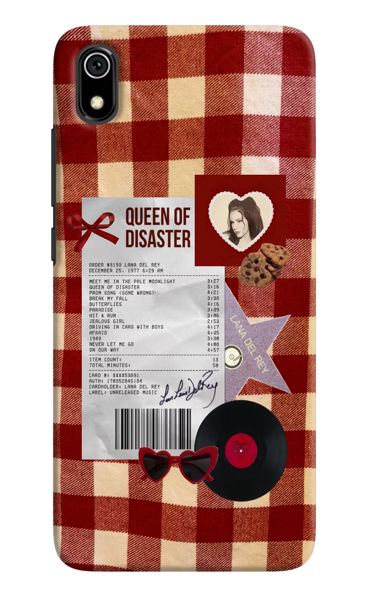 Queen of Disaster Redmi 7A Hard Case Back Cover by Casekaro
