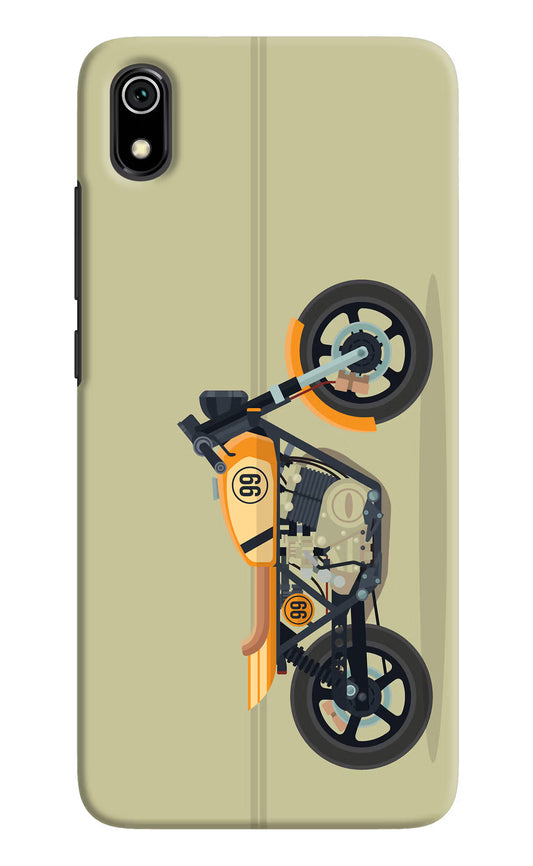Vertical Speedster Redmi 7A Hard Case Back Cover by Casekaro