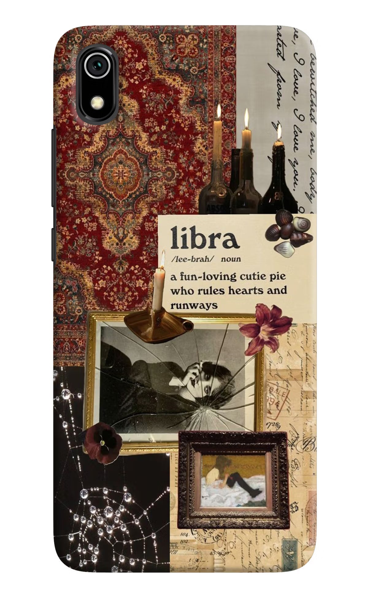 Libra Zodiac Redmi 7A Hard Case Back Cover by Casekaro