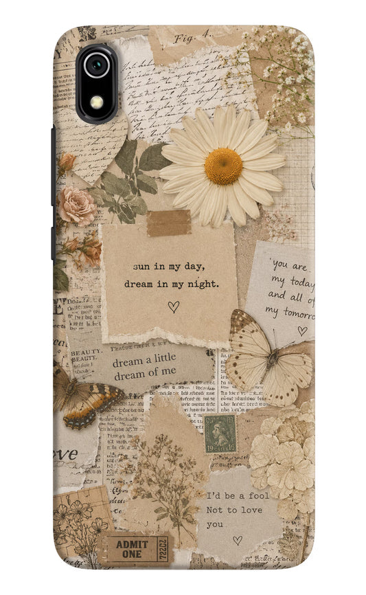 Vintage case Redmi 7A Back Cover