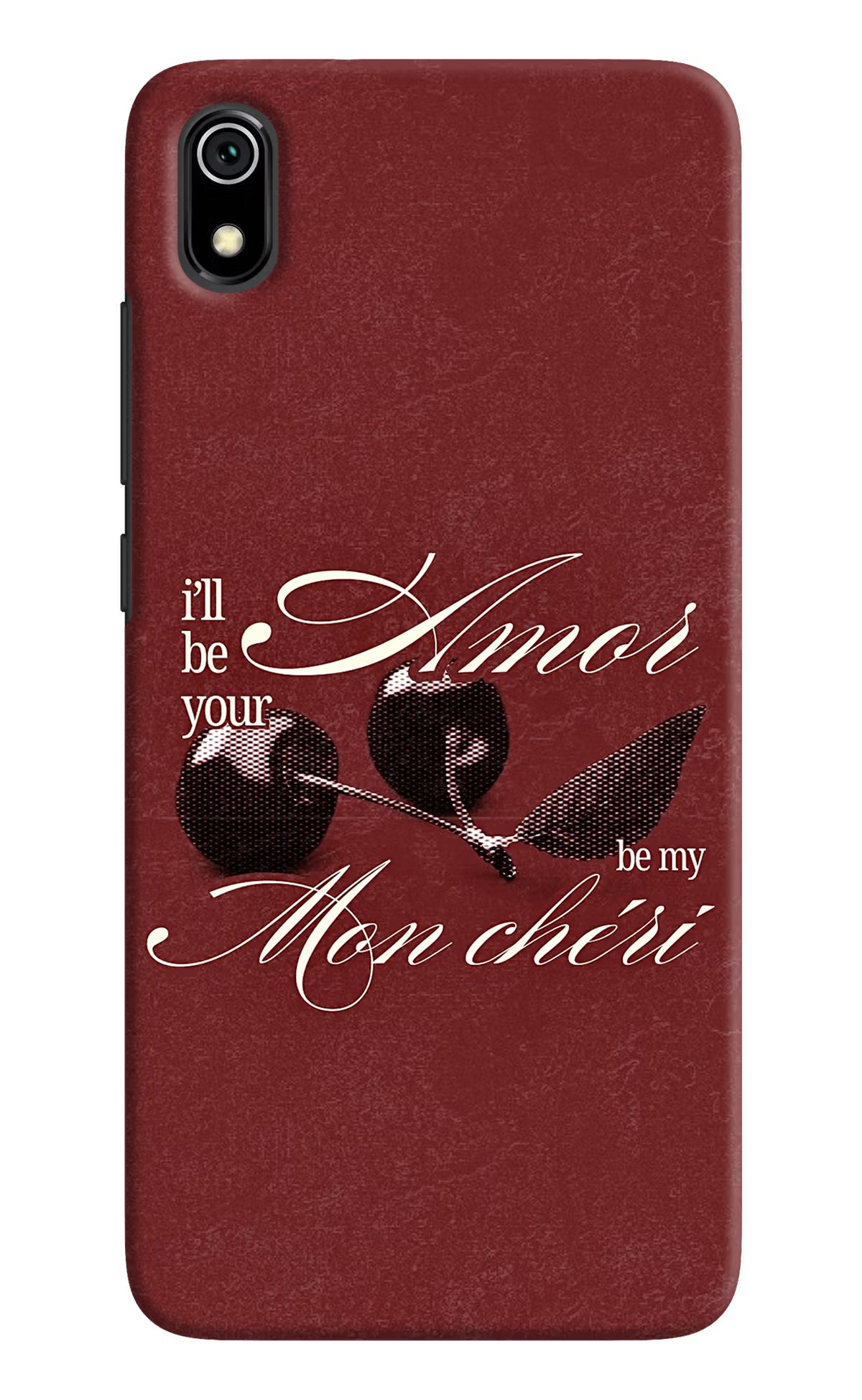 Velvet Cherry Redmi 7A Back Cover