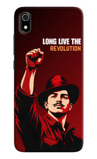 Bhagat Singh Revolution Redmi 7A Hard Case Back Cover by Casekaro