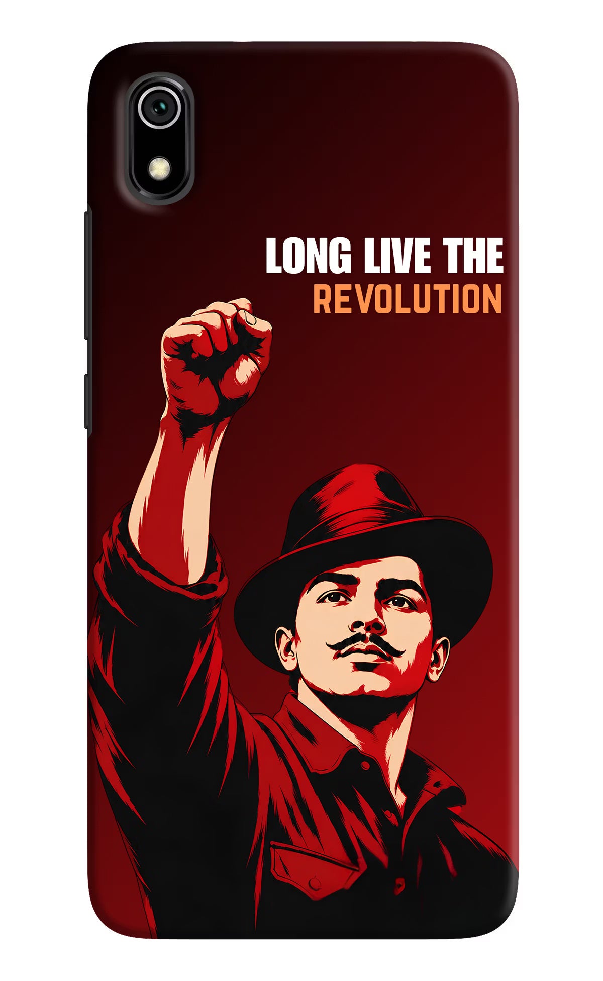 Bhagat Singh Revolution Redmi 7A Back Cover