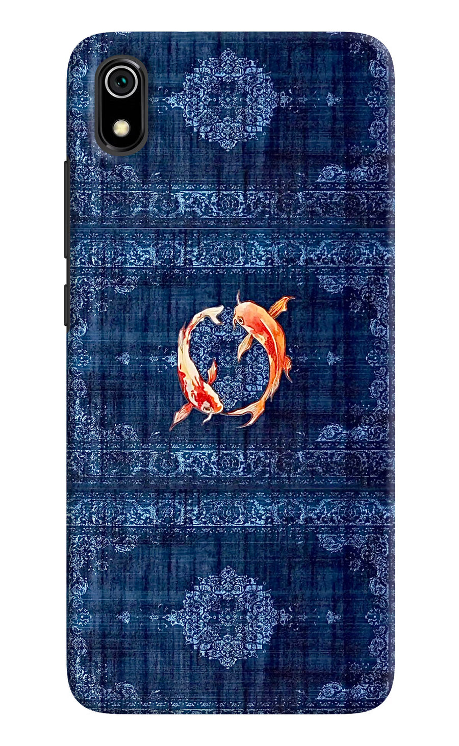 Koi Blue Redmi 7A Back Cover, Hard case