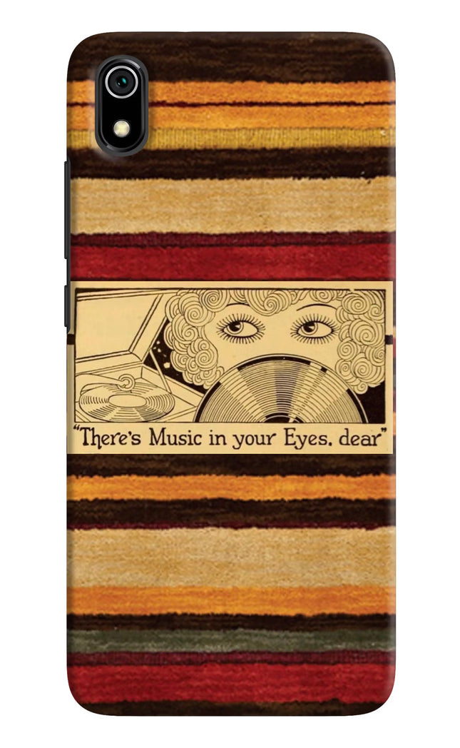 Vinyl Stripes Redmi 7A Hard Case Back Cover by Casekaro