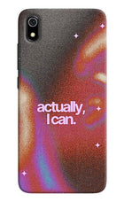Pink Aura Redmi 7A Back Cover