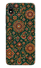 Green Pataka Redmi 7A Hard Case Back Cover by Casekaro