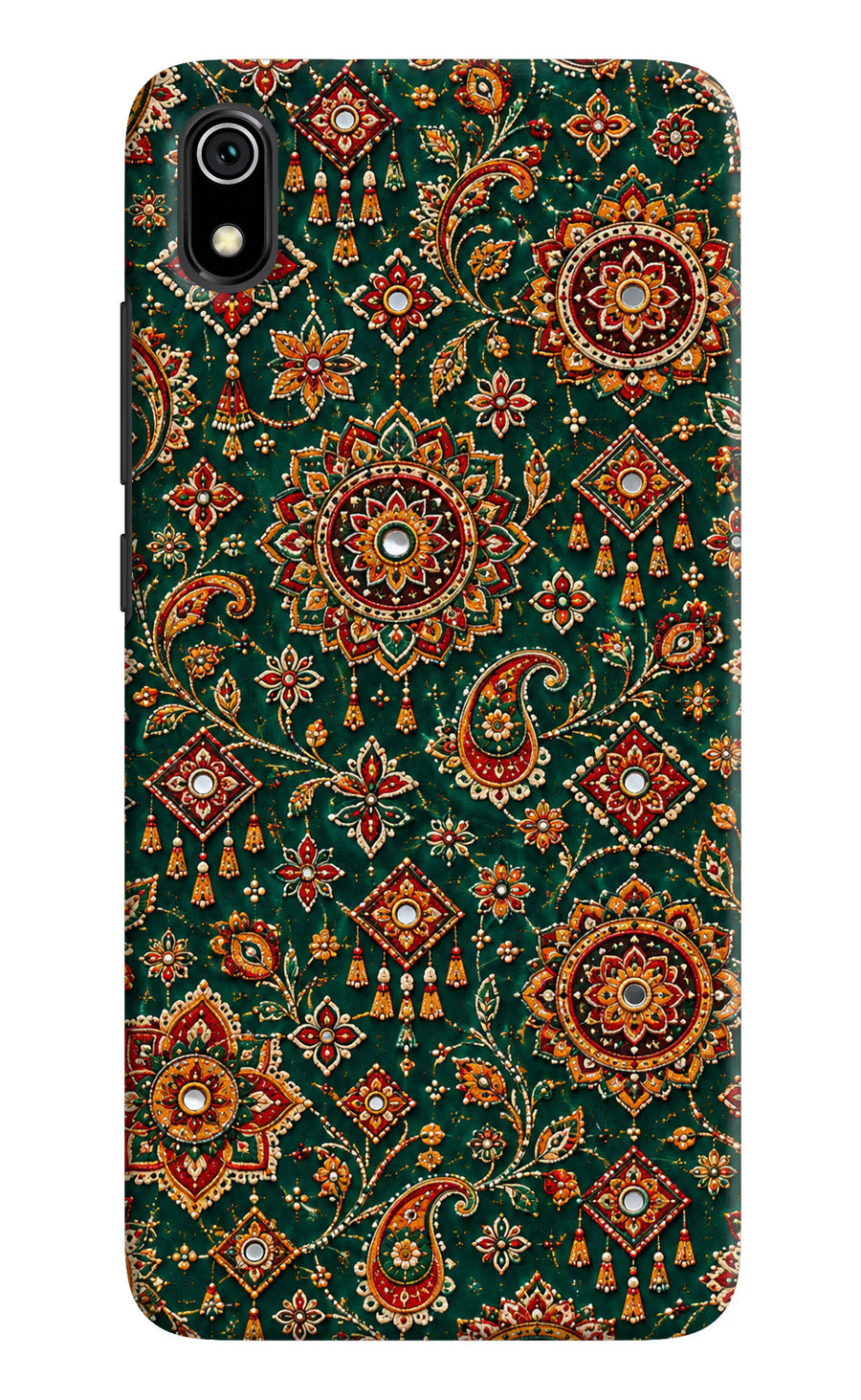 Green Pataka Redmi 7A Back Cover, Hard case