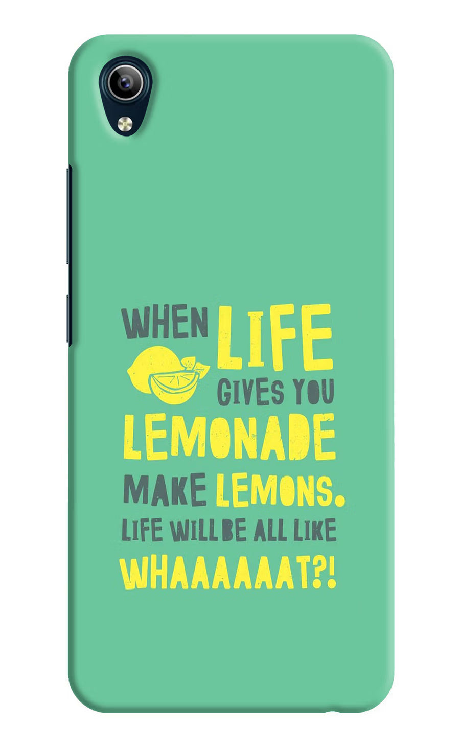 Quote Vivo Y91i/Y1s Back Cover, Hard case